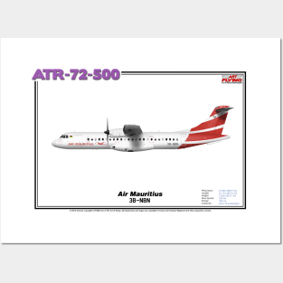 Avions de Transport Régional 72-500 - Air Mauritius (Art Print) Posters and Art